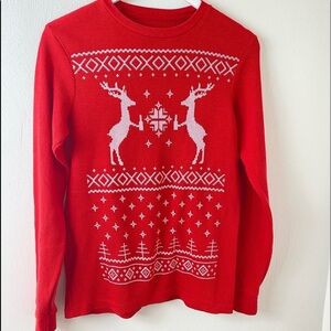 Christmas Thermo Top. Red. Sz S.